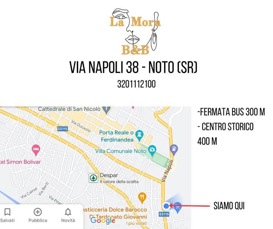 La Mora Affittacamere Noto Exterior photo